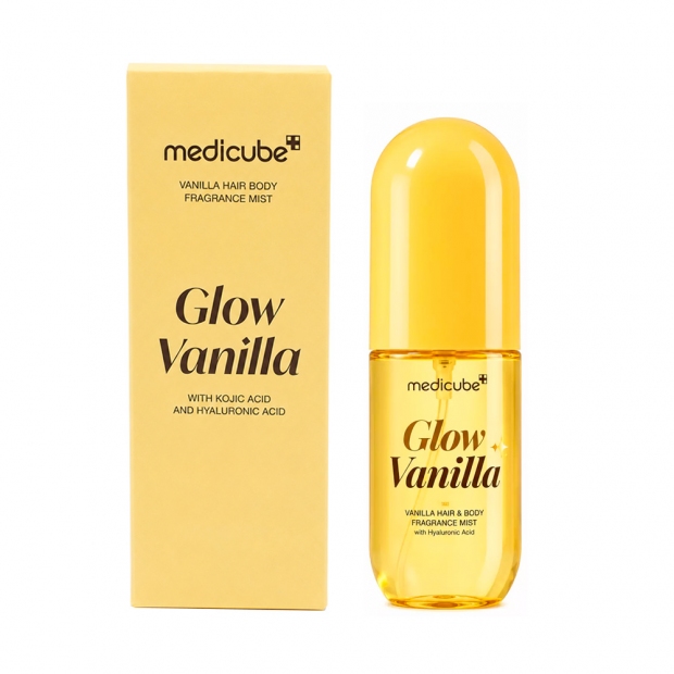 Medicube Bruma Perfumada Glow Vanilla com Ácido Kójico e Hialurônico - 30ml