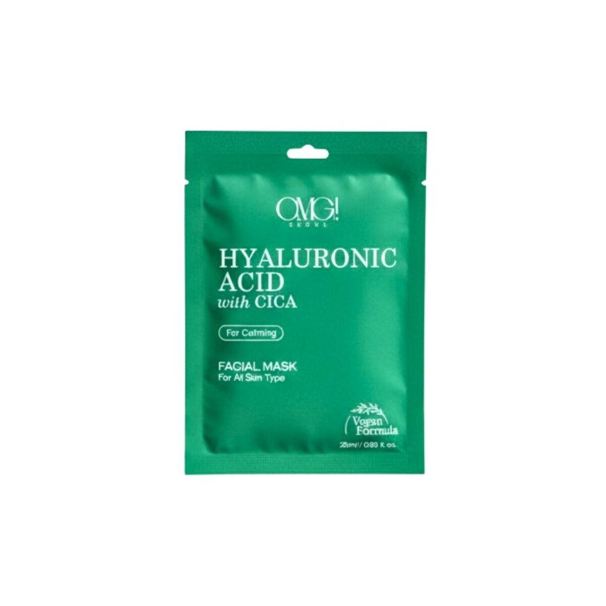 OMG Seoul Hyaluronic Acid with Cica Facial Mask