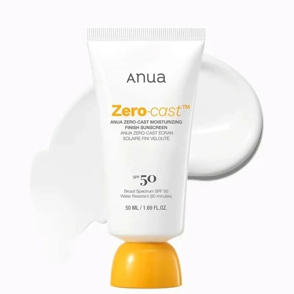 ANUA Zero-cast Moisturizing Finish Sunscreen SPF50