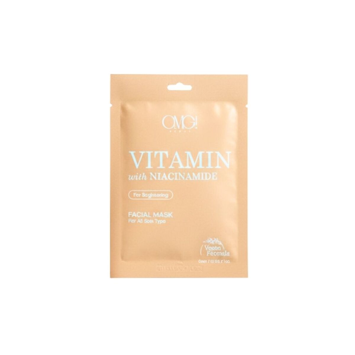 OMG Seoul Vitamin with Niacinamide Facial Mask